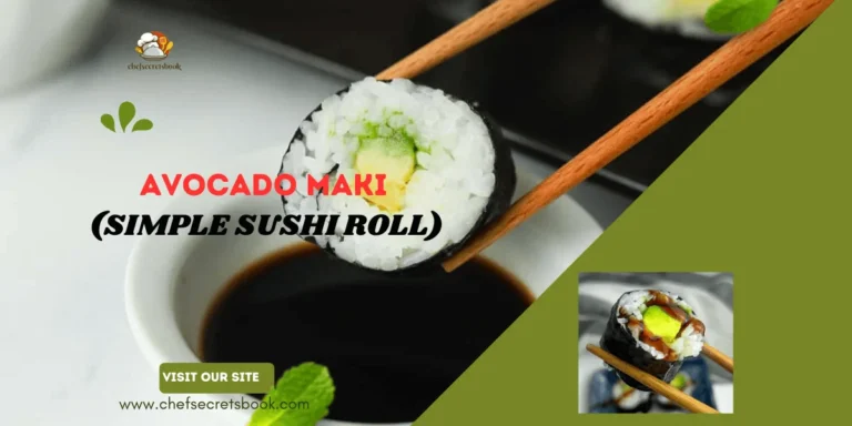 How to Make Avocado Maki(Sushi Roll): Quick and Healthy Sushi Rolls 2025 6 Avocado Maki (Simple Sushi Roll)