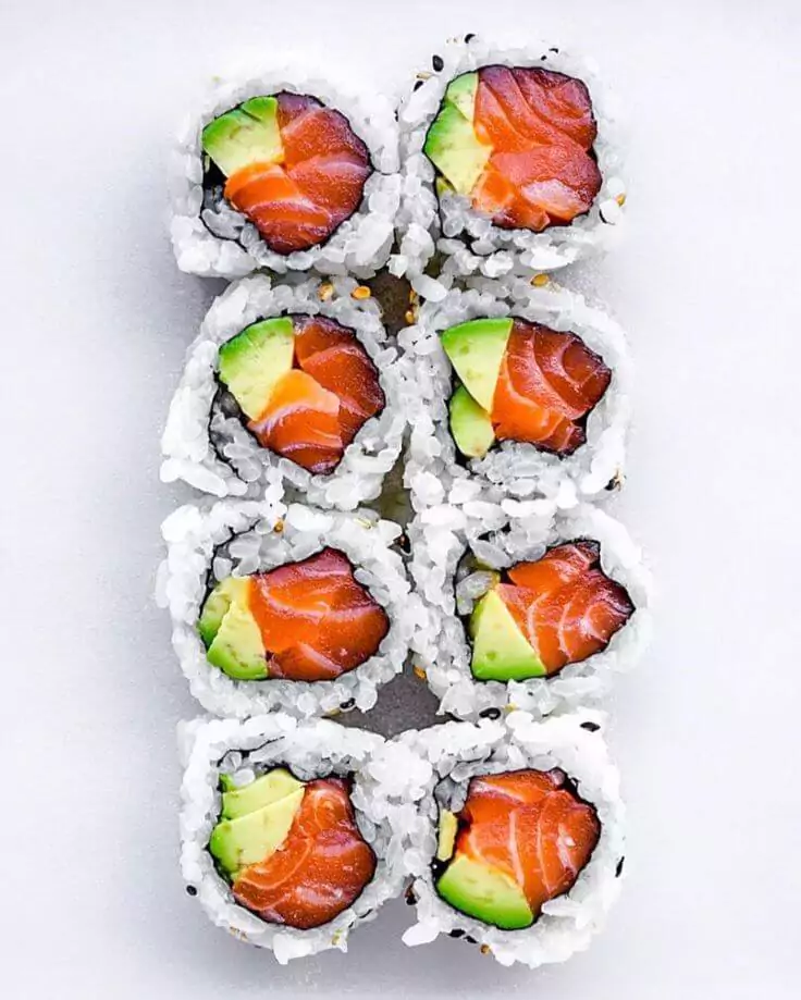 Salmon Avocado Roll: A Delectable Fusion of Flavors 2 Salmon Avocado Roll