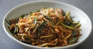 Stir Fry Shirataki Noodles