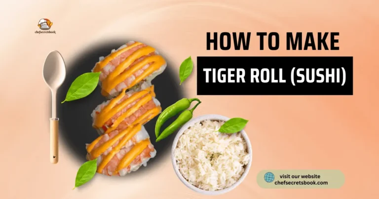 Tiger Roll Sushi Recipe with Butterflied Shrimp (Sushi Ebi) 4 Tiger Roll Sushi Recipe with Butterflied Shrimp (Sushi Ebi)