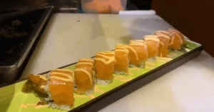 Super Salmon Crunch Roll Recipe