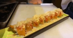 Super Salmon Crunch Roll Recipe