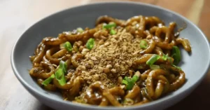 Peanut Butter Noodles Recipe